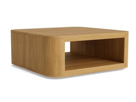Stronghold Coffee Table Light Oak Square