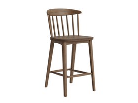 Drummer Kitchen Stool Dark Oak
