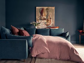 Slow Riser Sofa Bed in Sopping Seagrass Teal Chenille