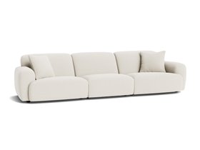 Squishblocks Sofa in Egg Box Beige Linen