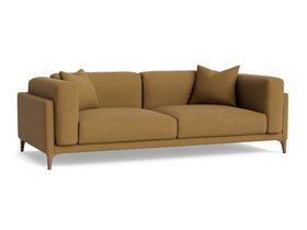 Basecamp Sofa in Treacle Tart Yellow Slubby