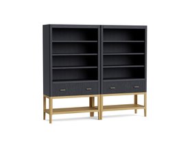 Keeper Shelfie Two of a Kind Set in Milky Way Painted Oak