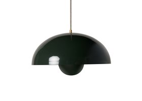 Double Domey Ceiling Light