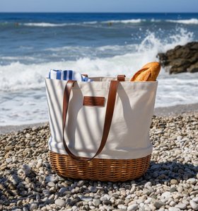 BB 122 Azur Beige Sac Pique Nique Plage Amb 300DPi 2