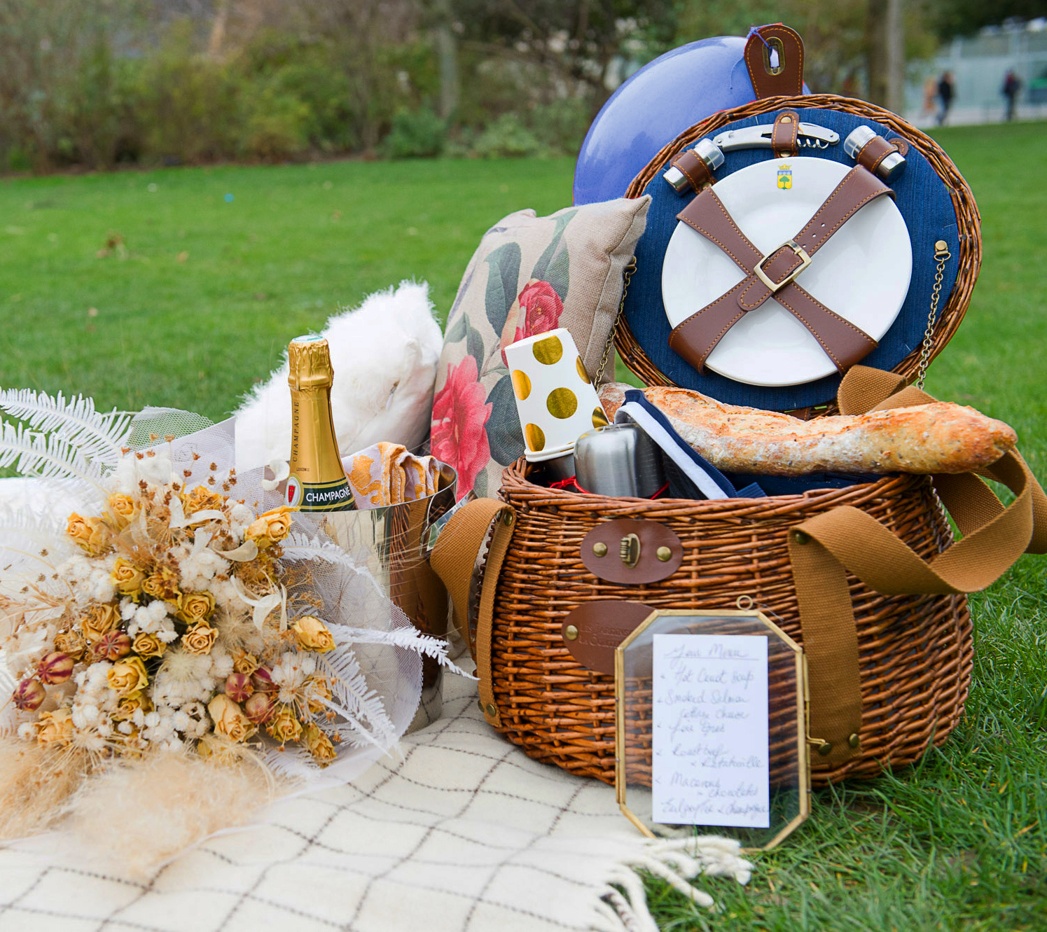 Panier pique-nique Tuileries pour 2 personnes
