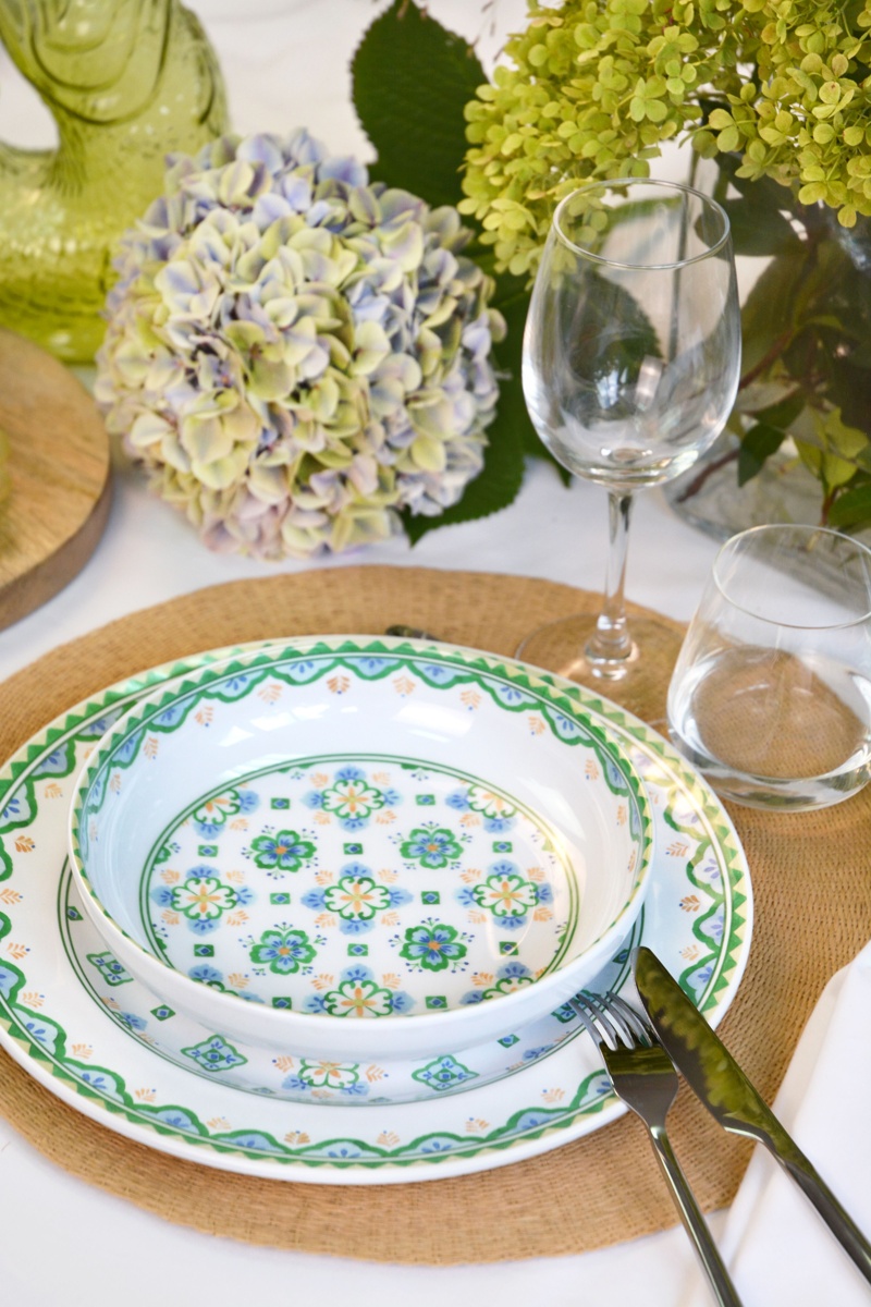 MEV 16P Et MEV 02DB   Petite Assiette Creuse Et Grande Assiette Plate Evora   Amb 2    300DPi