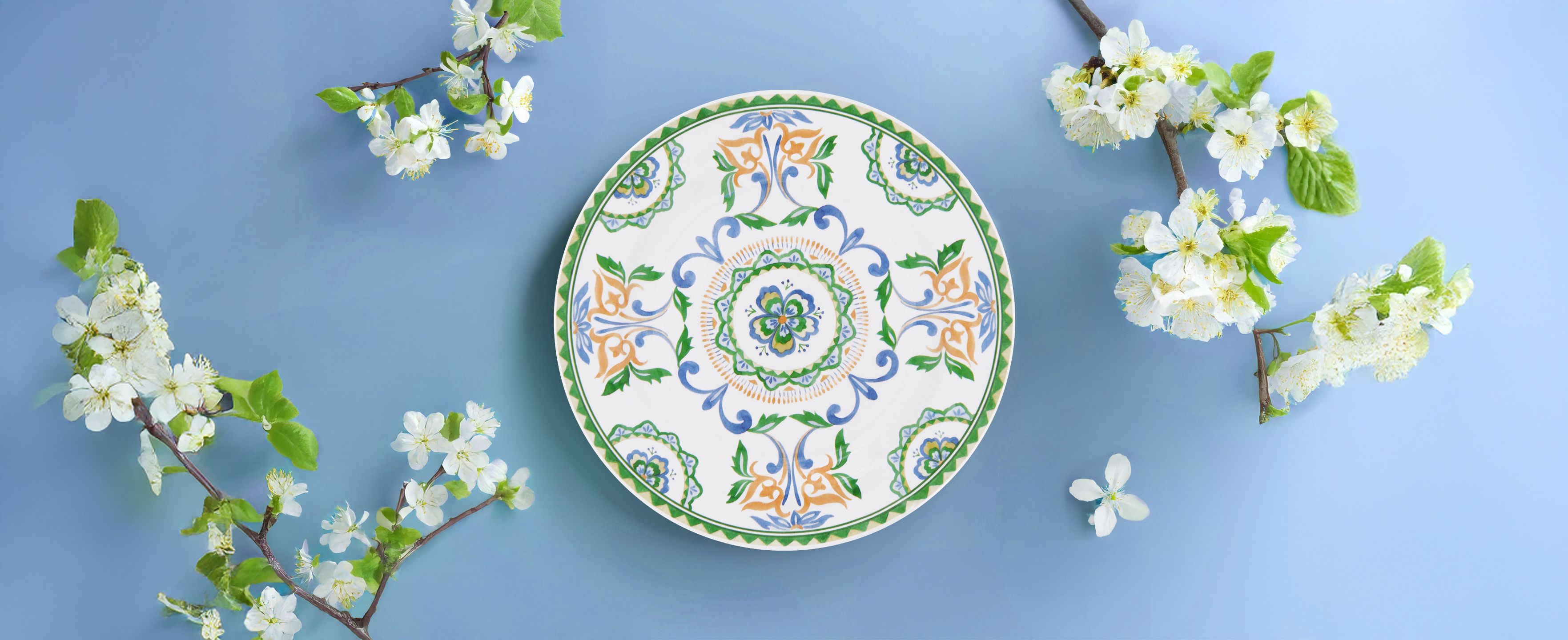 MEV 16P Et MEV 02DB   Petite Assiette Creuse Et Grande Assiette Plate Evora   Amb 2    300DPi