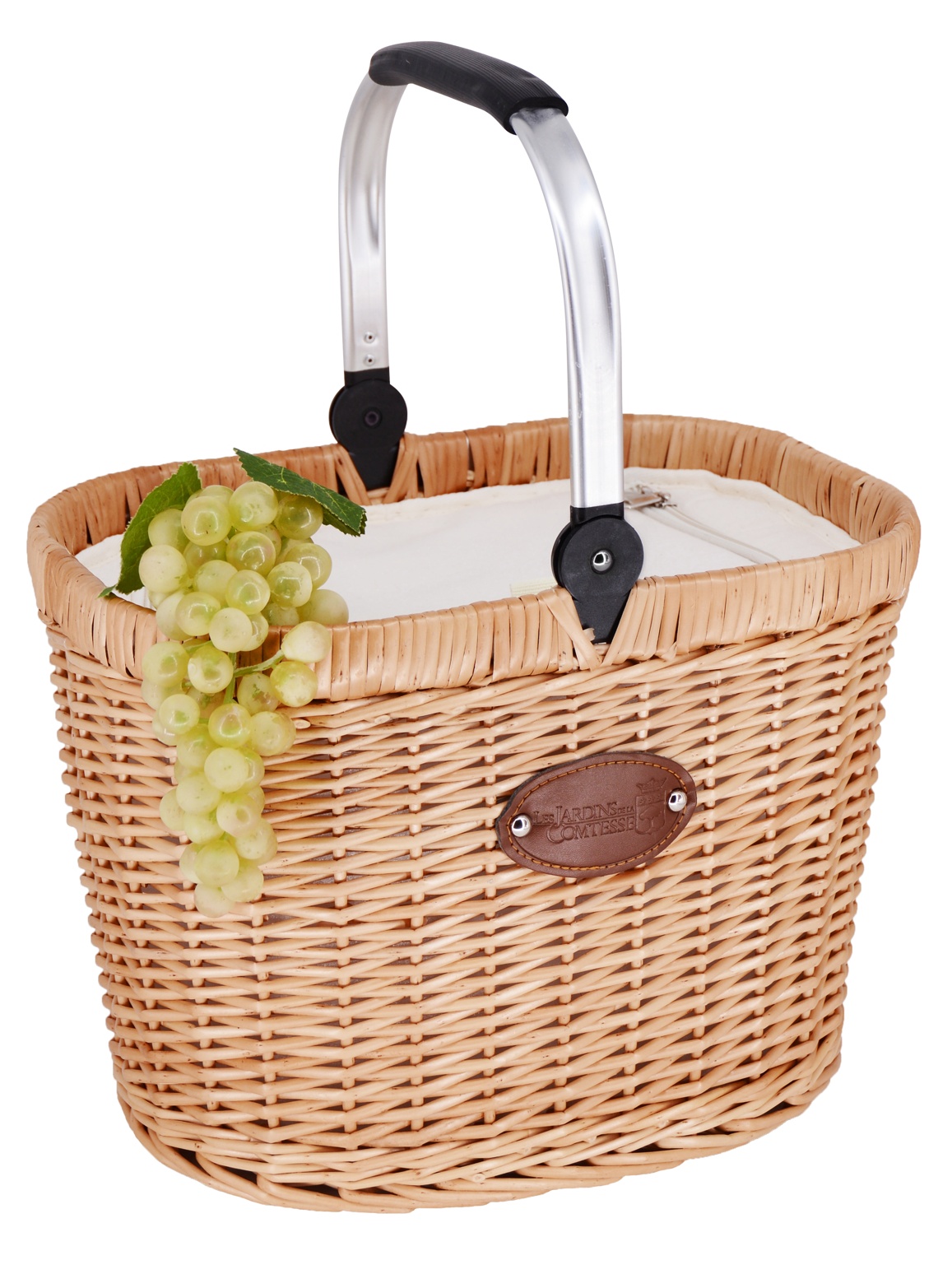 Panier Chantilly Poignée Métal BEIGE PNG