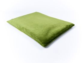 Charley Chau Dog Travel Pad in Velour Contrast Leaf & Lime