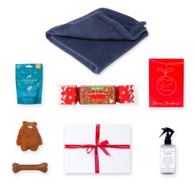 Charley Chau Christmas Gift Box Double Fleece Edition - Navy