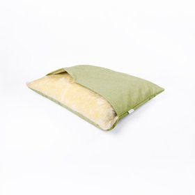 Charley Chau Dog Snuggle Bed - Styled to Order in Faroe 'Lemongrass'