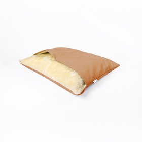 Charley Chau Dog Snuggle Bed - Styled to Order in Faroe 'Persian Orange'