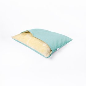 Charley Chau Dog Snuggle Bed - Styled to Order in Faroe 'Robin's Egg'
