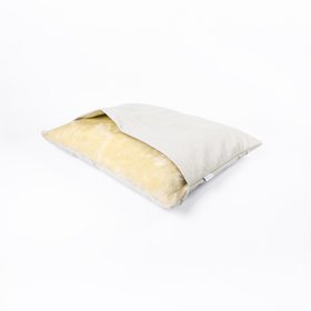 Charley Chau Dog Snuggle Bed - Styled to Order in Faroe 'Vellum'