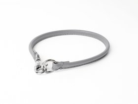 ID Tag Collars / House Collars - Dove Grey
