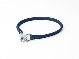 ID Tag Collar / House Collar - Madeira Blue