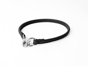 ID Tag Collar / House Collar - Bottle Green