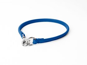ID Tag Collar / House Collar - Vibrant Blue