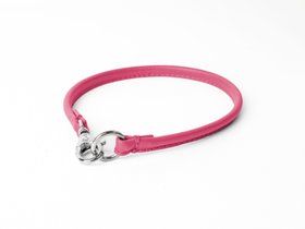 ID Tag Collar / House Collar - Raspberry Pink