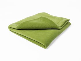 Charley Chau Double Fleece Dog Blanket in Moss