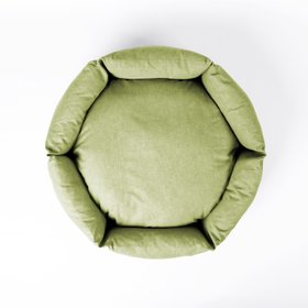Charley Chau Ducky Donut Dog Bed in Cosmo - Pistachio