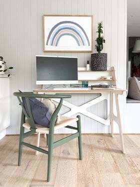 Home Office / Study with Puzzle Desk styled for boys