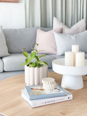 norsu - Pastel Blue and White Vignette