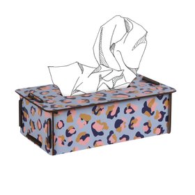 Tissue-Box Leo Lila