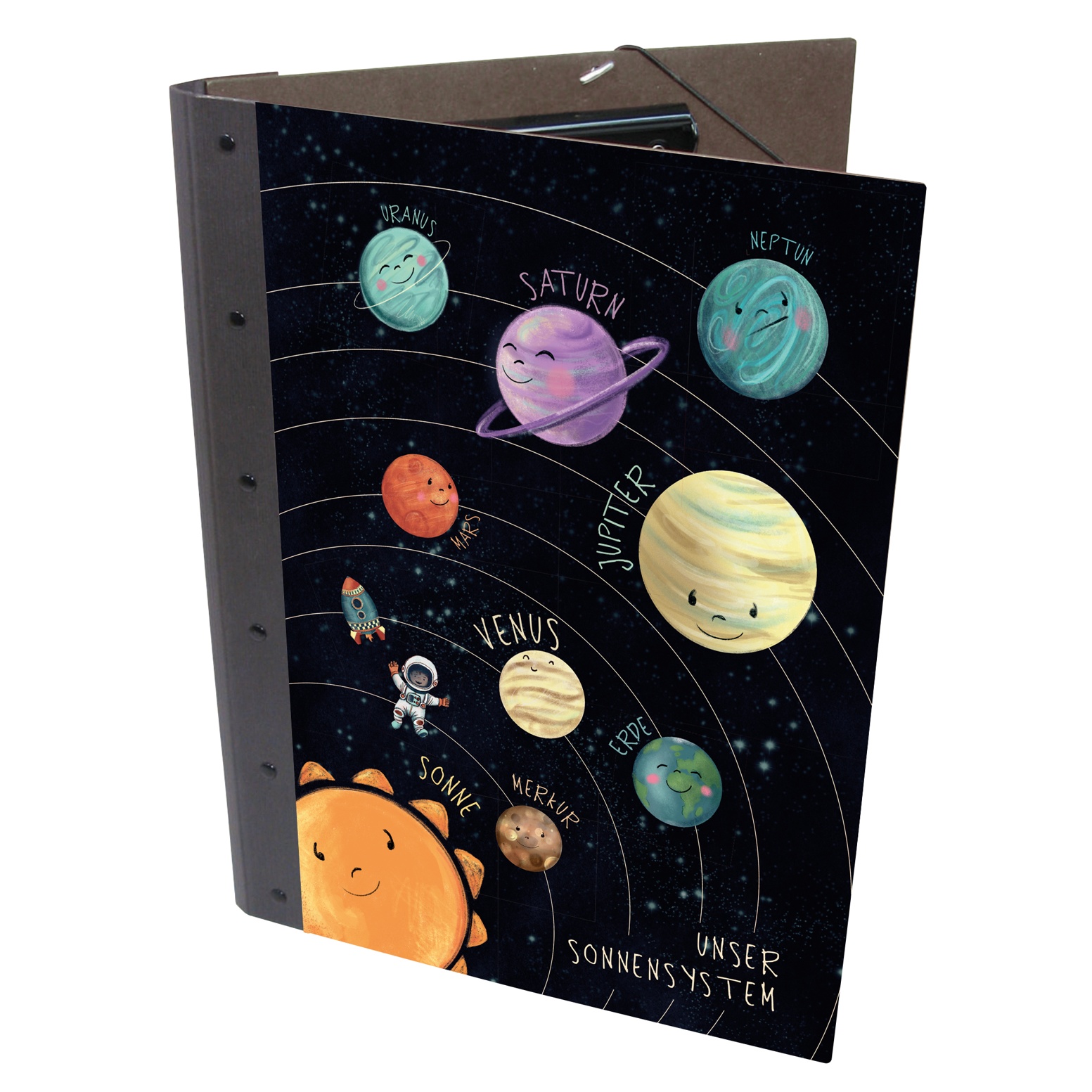 Klemmmappe Sonnensystem