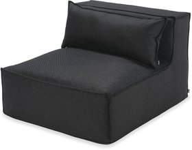 H.O.C.K. Zola Outdoor Lounge Sessel ca. 105x95x35cm SAZU Anthrazit-Schwarz