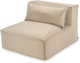 H.O.C.K. Zola Outdoor Lounge Sessel ca. 105x95x35cm SAZU Beige-Taupe