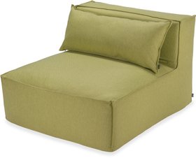 H.O.C.K. Zola Outdoor Lounge Sessel ca. 105x95x35cm SAZU Lime-Green