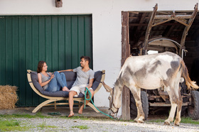 Loungesofa Siena Due anthracite von AMAZONAS