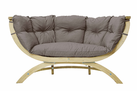 Loungesofa Siena Due taupe von AMAZONAS