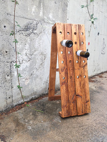 Pallet Wine Rack