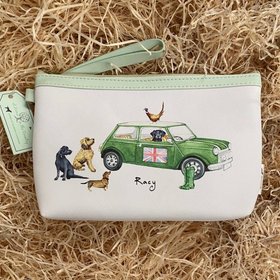 Mini with Pheasants Make Up Bag
