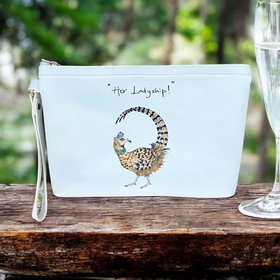 "Her Ladyship" Pheasant Make Up Bag