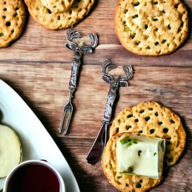 Stag Cheese and Pate Set