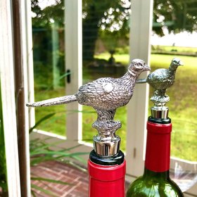 Pheasant Bottle Stopper
