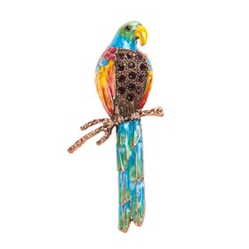 Parrot Brooch