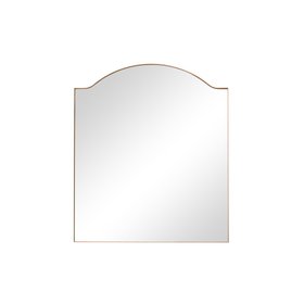 Antique Gold Metal Framed Wall Mirror - 50cm x 65cm