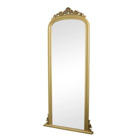 Tall Gold Ornate Vintage Wall / Leaner Mirror 80cm x 180cm