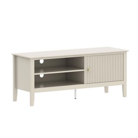 Large Taupe Wooden Tv Cabinet - Hales Taupe Range