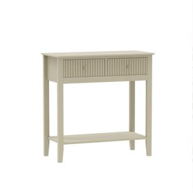 Taupe 2 Drawer Console / Dressing Table - Hales Taupe Range