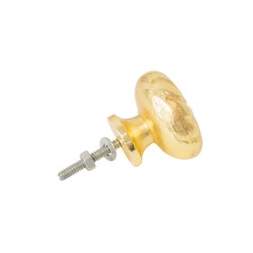Set of 4 Large Gold Swirl Drawer Knobs