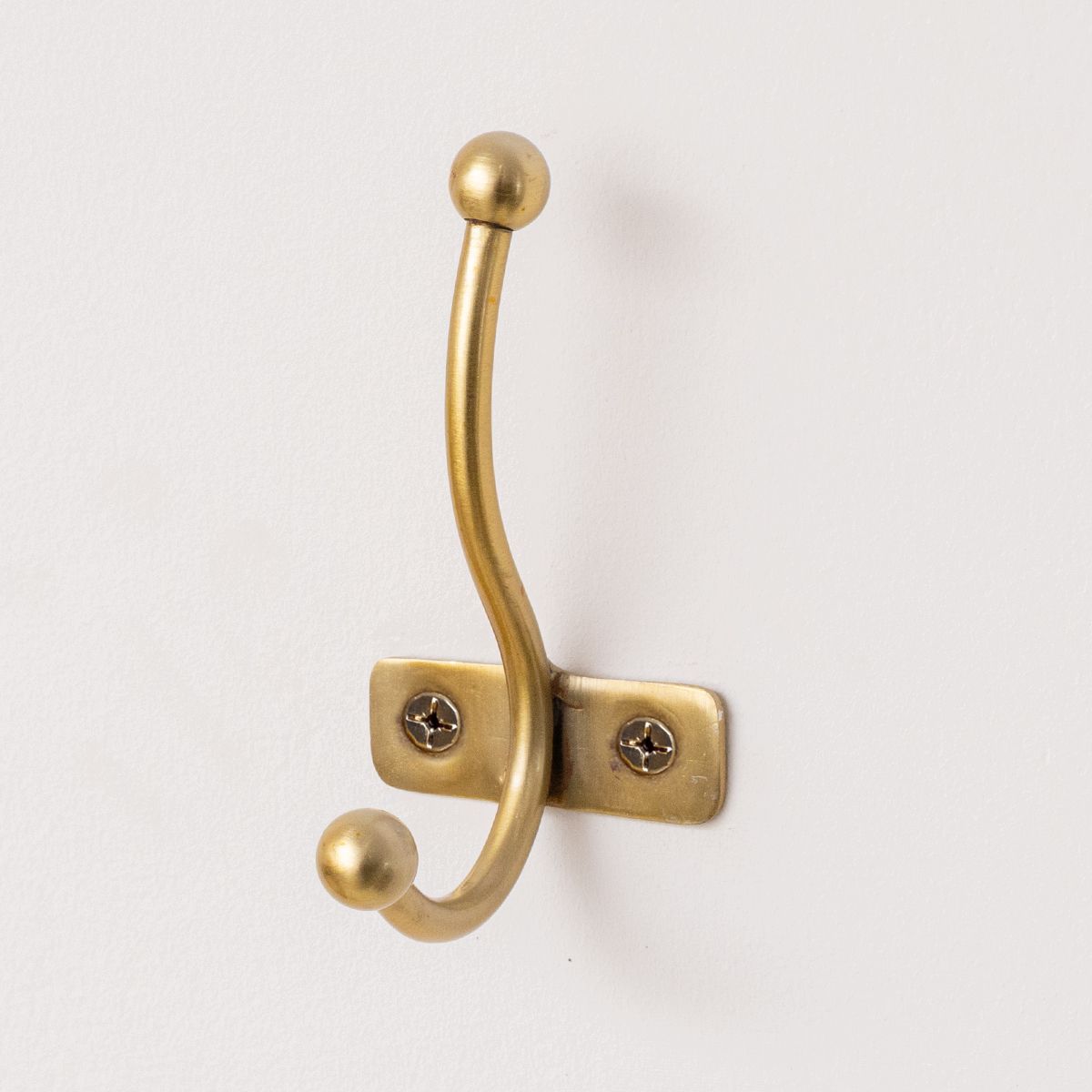 Antique Gold Metal Single Wall hook