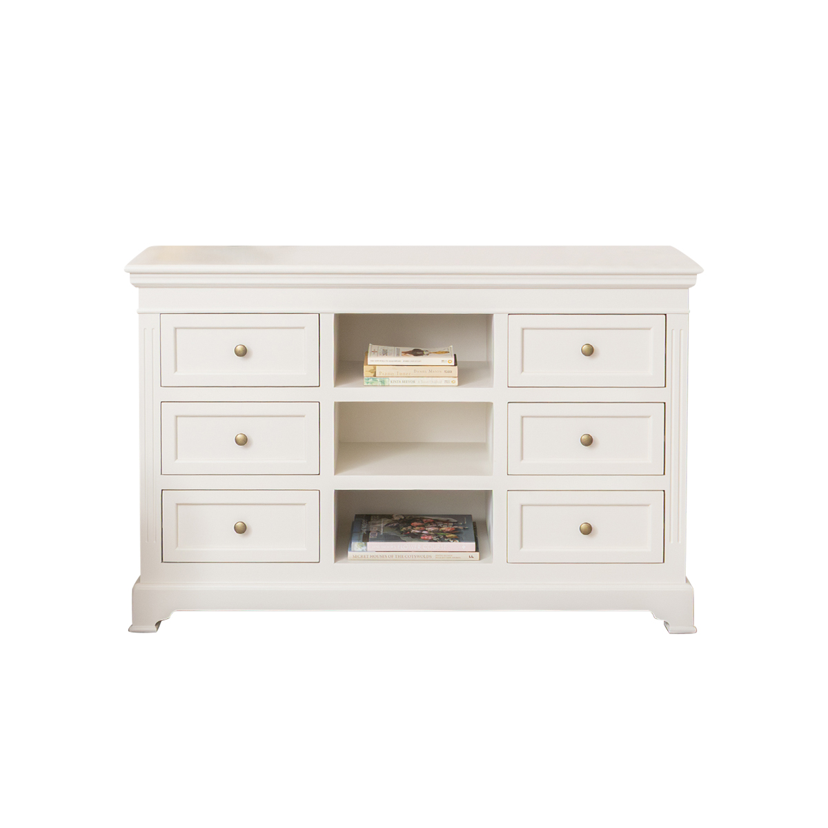 Large Ivory Wooden Sideboard Cabinet - Daventry Ivory Range