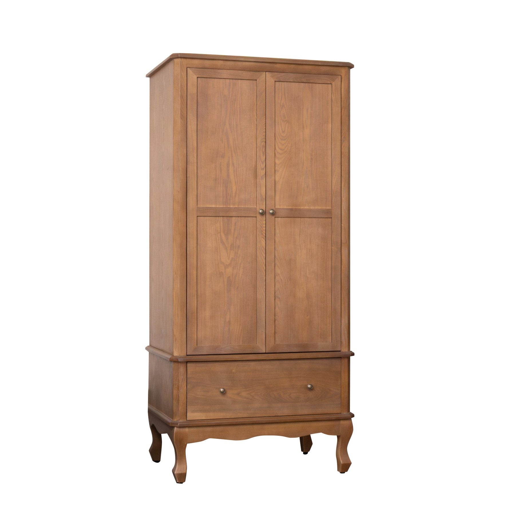 Tall Dark Wooden Wardrobe - Ashwell Range
