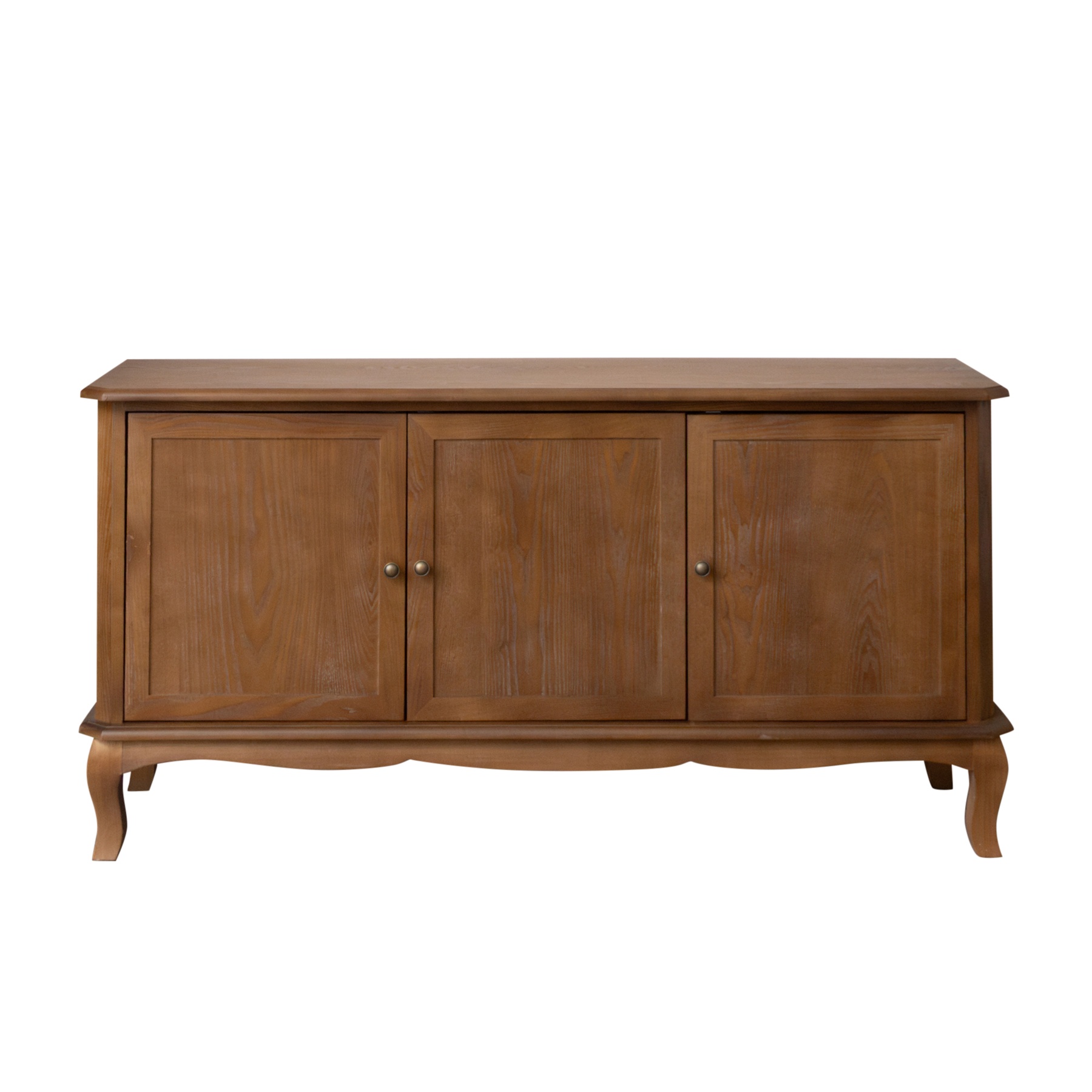 Dark Wooden 3 Door Sideboard - Ashwell Range