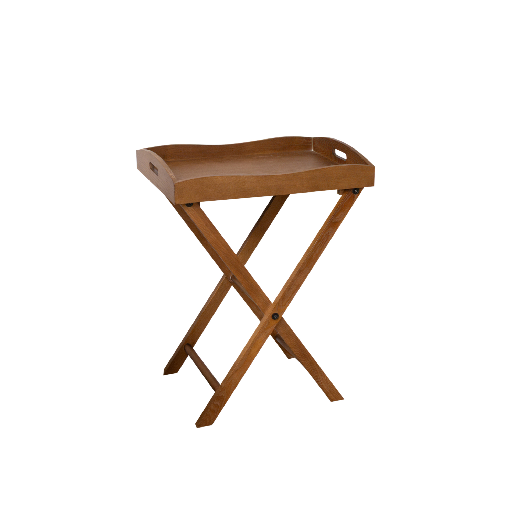 Rectangular Wooden Butlerâs Tray Style Side Table - Ashwell Range